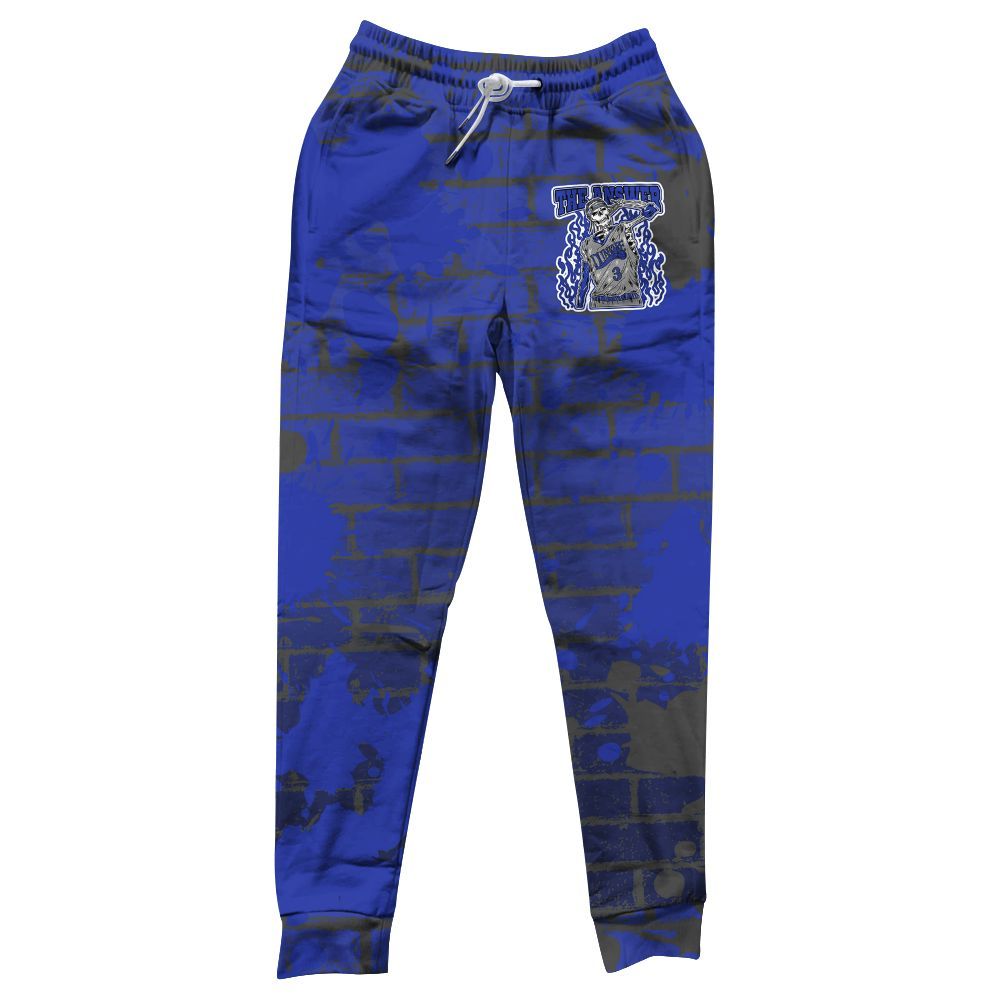 Sweatpant To Match Air Max Plus Black Racer Blue - Allen Answer Skeleton Brick All Over Print