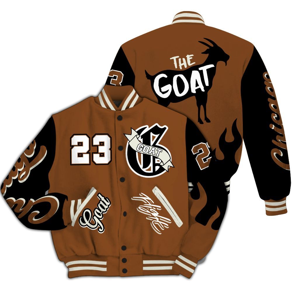 Varsity Jacket To Match High OG Love The Game 1s - The G.O.A.T Streetwear All Over Print