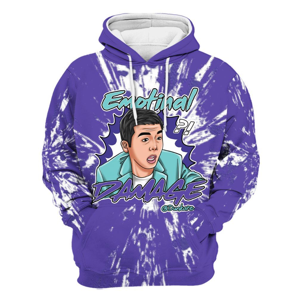 Hoodie To Match Low Hornets 1s - Damaged Meme Shirt Unisex Outfit All Over Print