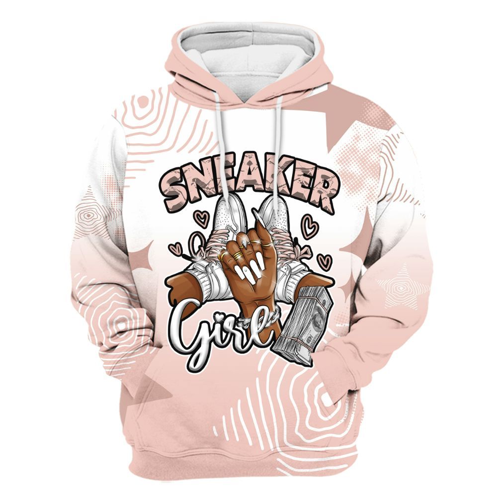 Hoodie To Match Low Legend Pink 11s - Sneakerz Girlz Unique Starz All Over Print