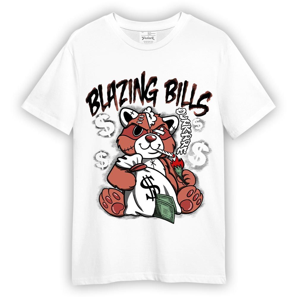 Shirt To Match T-Shirt Blazing Bills Raccoon, Dune Red 13s T-Shirt To Match Sneaker 1704 DNY