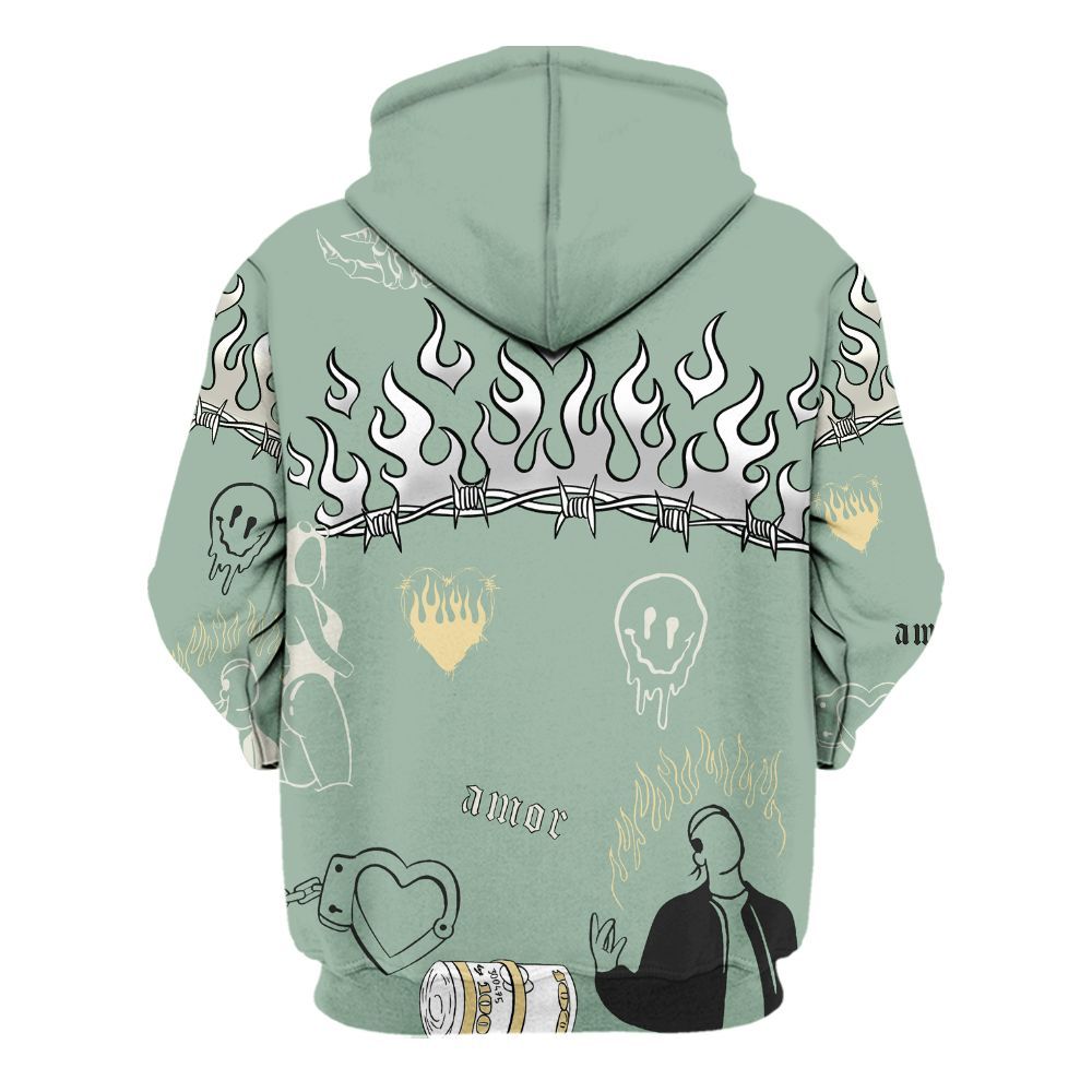 Hoodie To Match Joins Year Of The Snake 5s - Snake Trust No One All Over Print