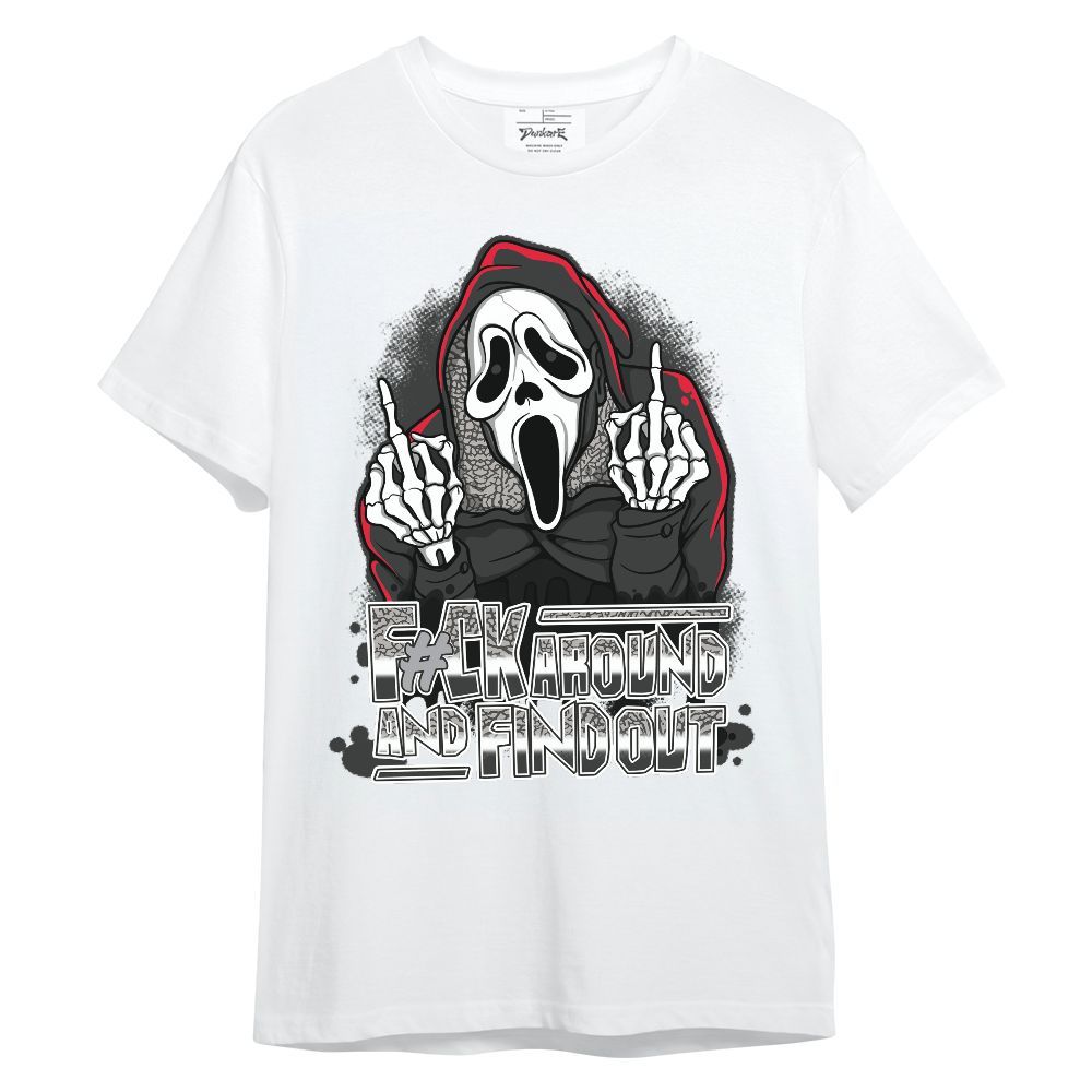 Shirt To Match Black Cement 3s - F#CK And Find Out Graphic Unisex Shirt