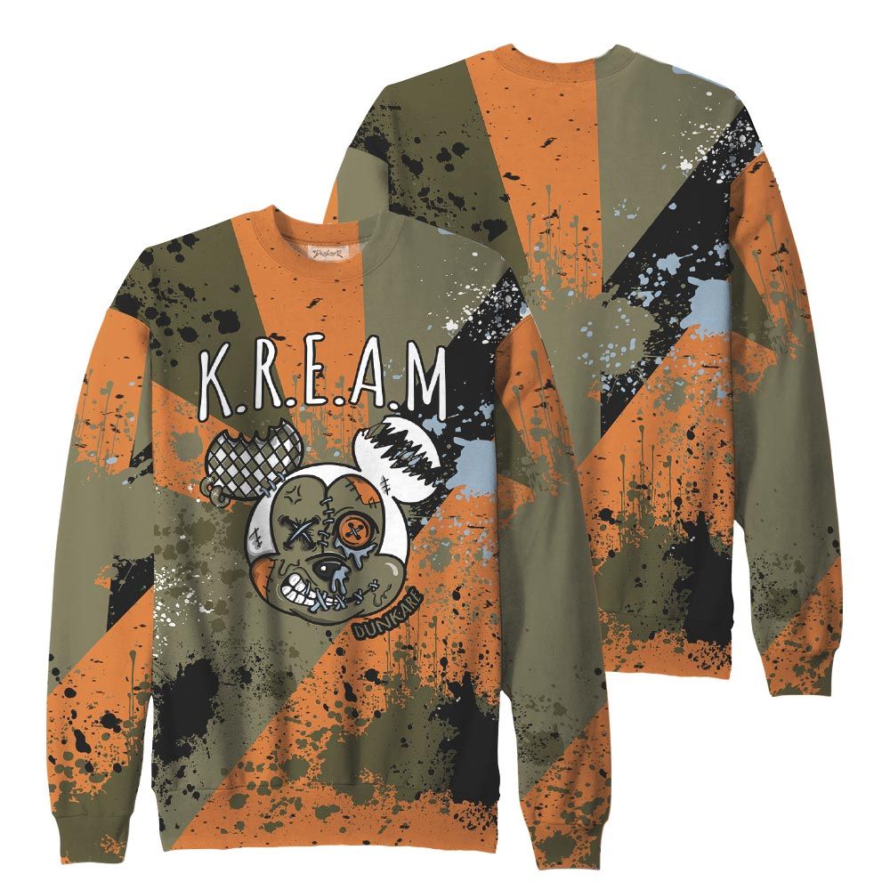 Sweatshirt To Match, Olive 5s Sweatshirt, Kream Drip Sweatshirt Outfit 903 NCT