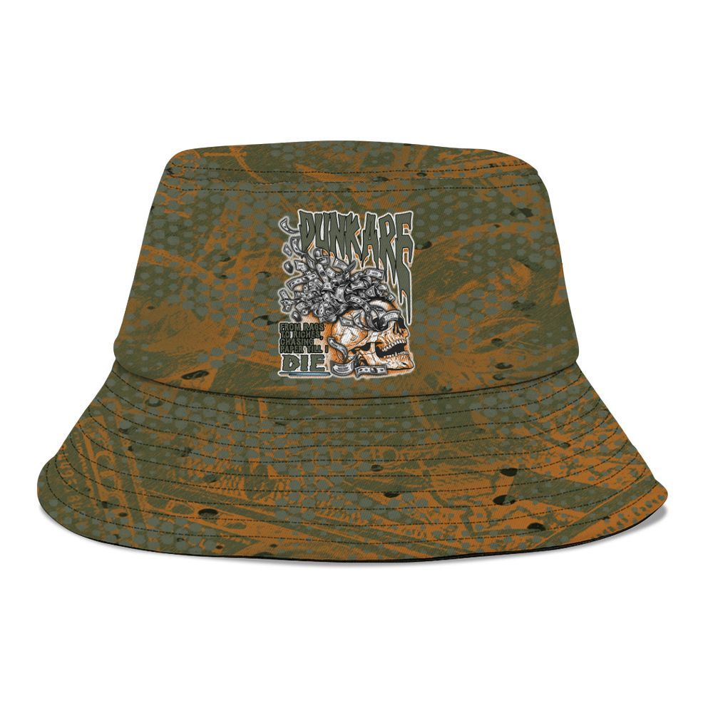 Bucket Hat To Match Olive 5s - From Rags To Riches Graphic