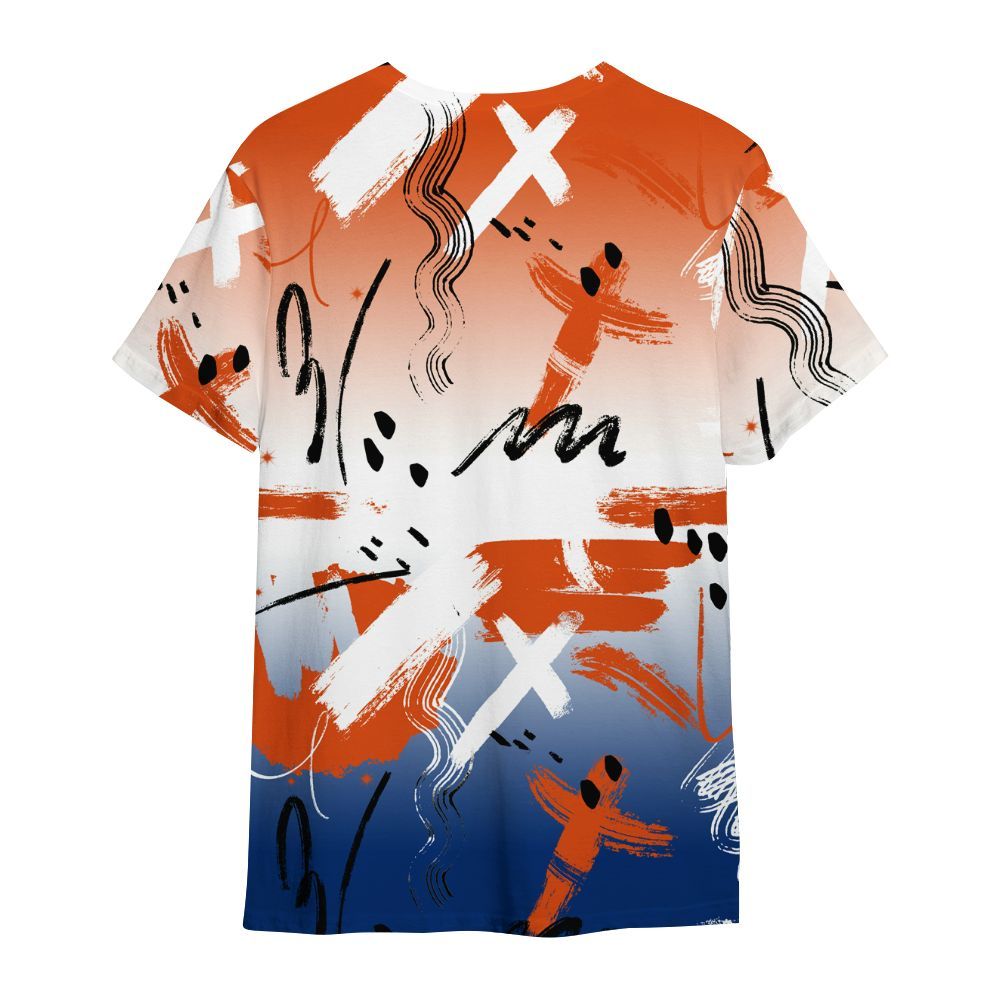 Shirt To Match Mid Knicks 1s - Money Hustle Grind Pray All Over Print