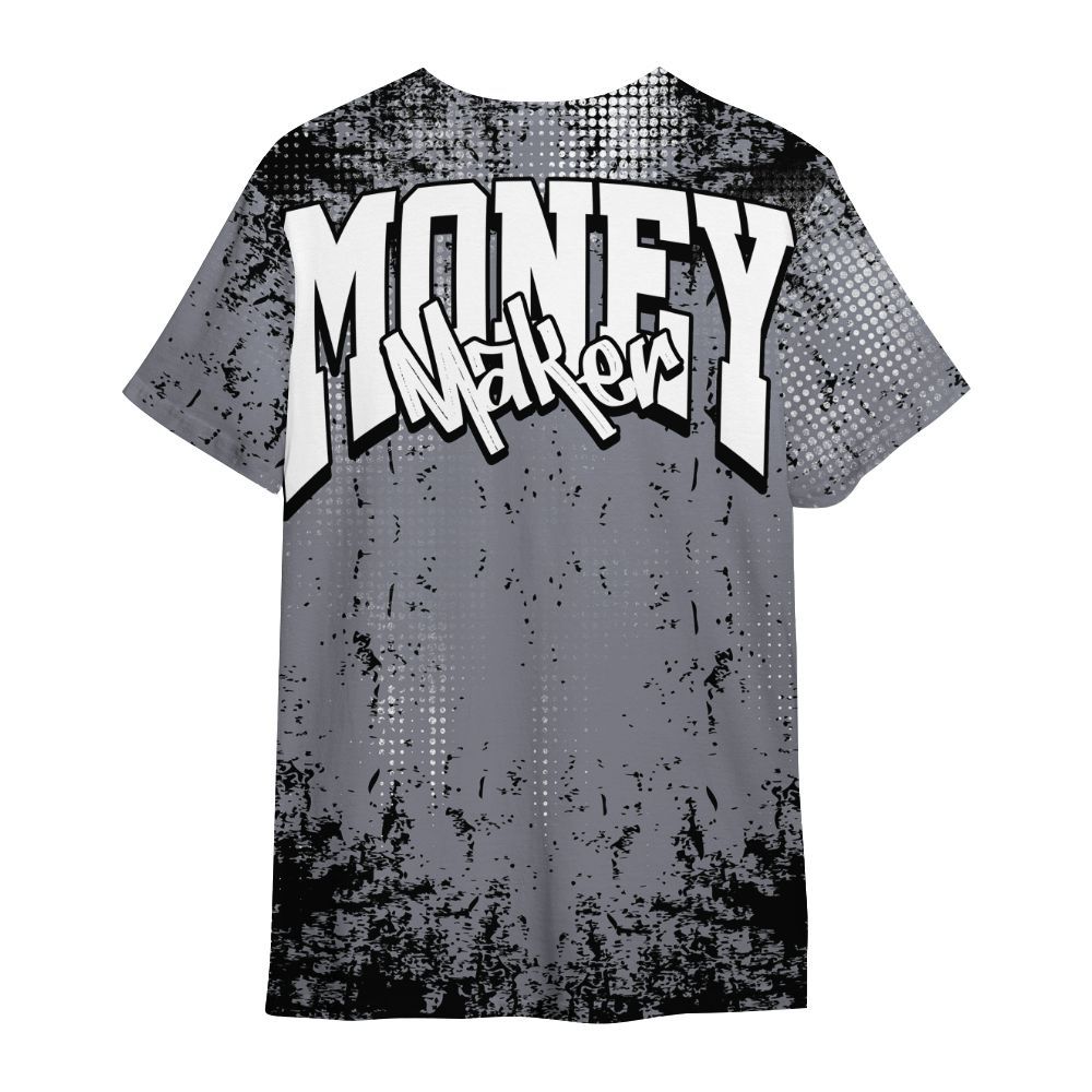 Shirt To Match Retro Black Flint 13s - Move In Silence Money Street Retro All Over Print