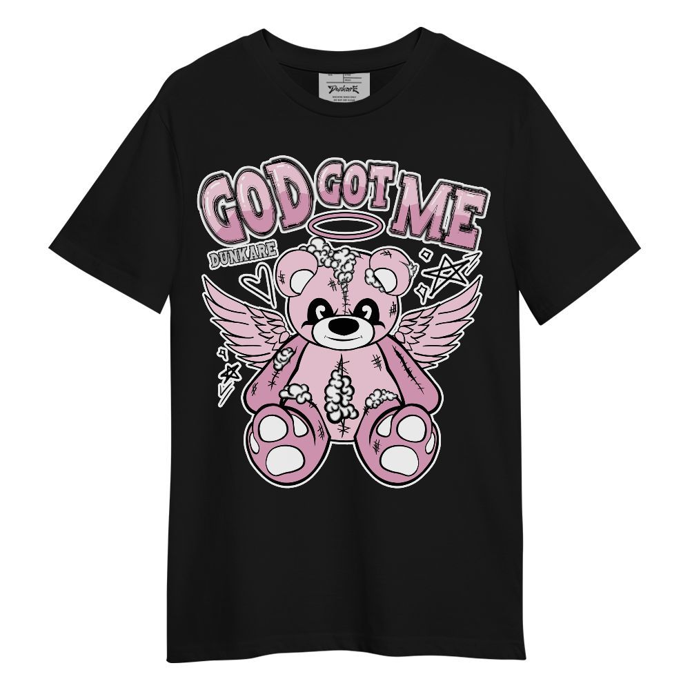 Shirt To Match Orchid 4s - Gods Guides Me Bear Unisex Shirt
