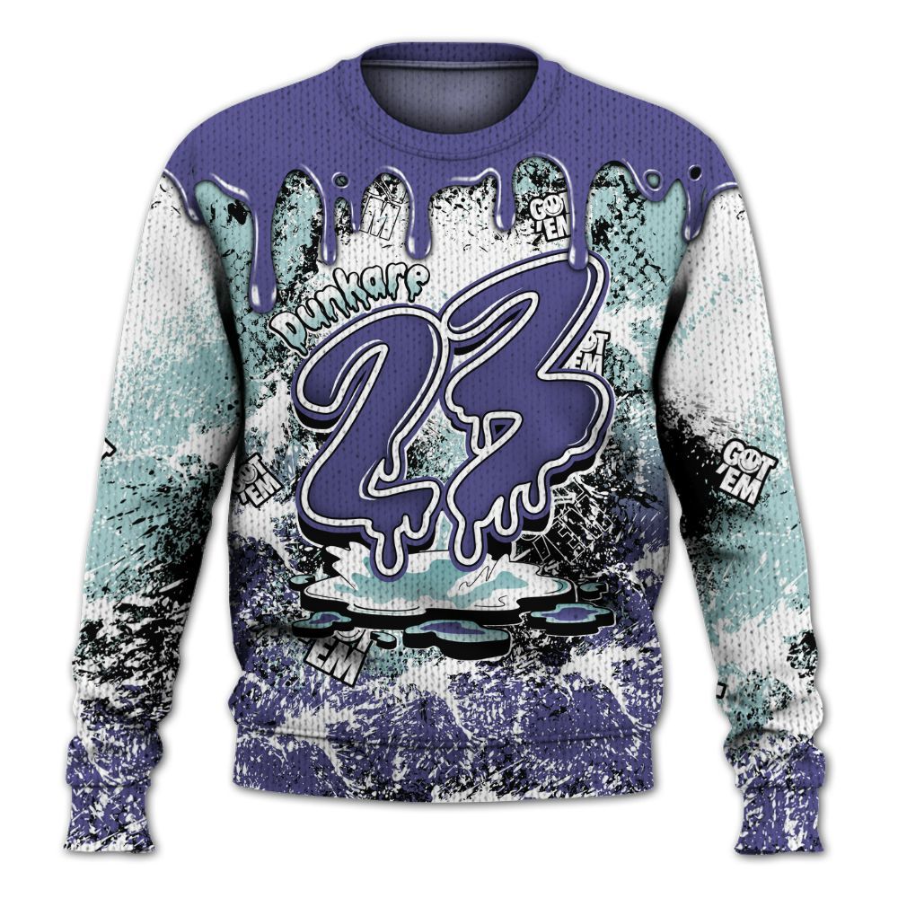 Knitted Sweater To Match Air Ship PE Hornets - Dripping 23 Drip