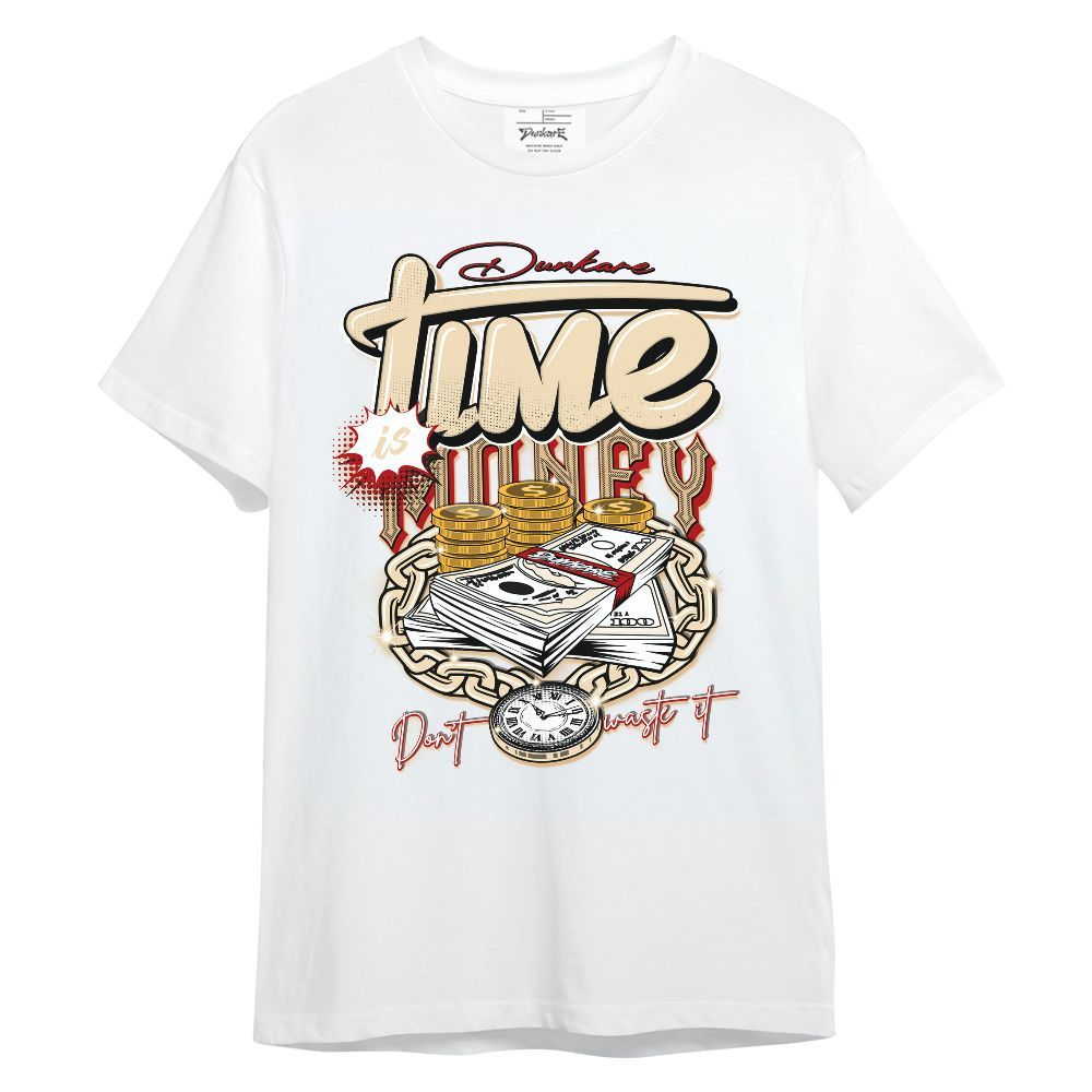 Shirt To Match Dunk Low Strawberry Waffle - Time Is Money Unisex Shirt