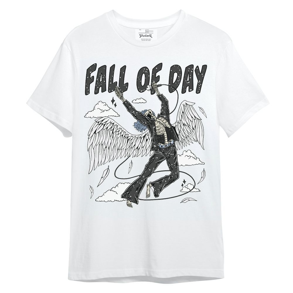 Shirt To Match Reverse Black White 6s - Fall Of Days Skeleton Unisex Shirt
