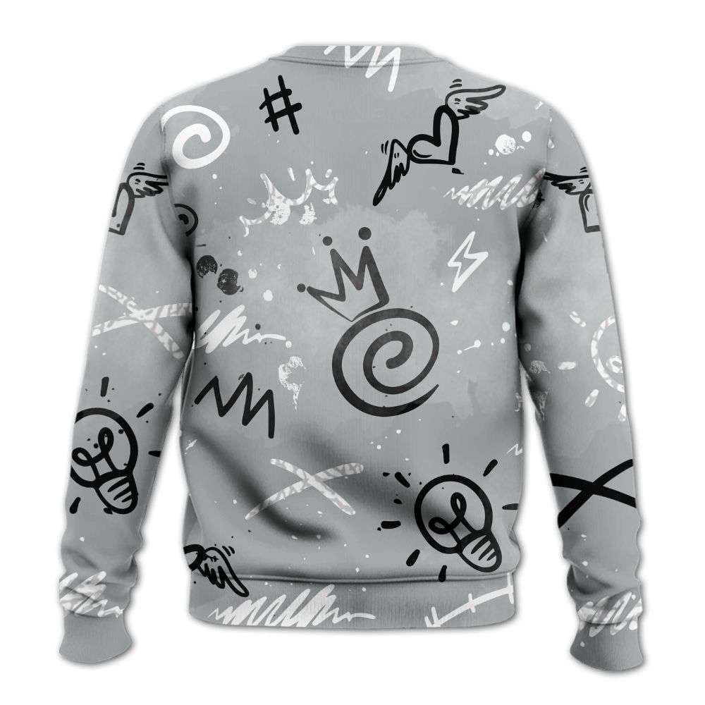 Sweatshirt To Match Retro Pure Money 3s - Drip Been Di2ferent All Over Print