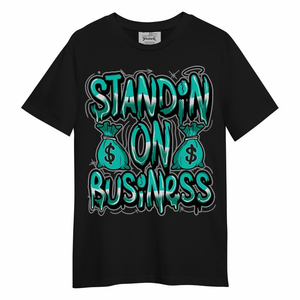 Shirt To Match Dunk Low Clear Jade - Standin' Business Graphic Unisex Shirt