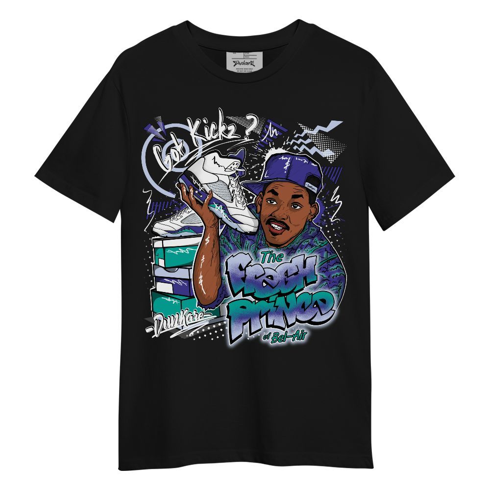 Shirt To Match Retro Grape 5s - Fresh Sneaker 90s Graphic