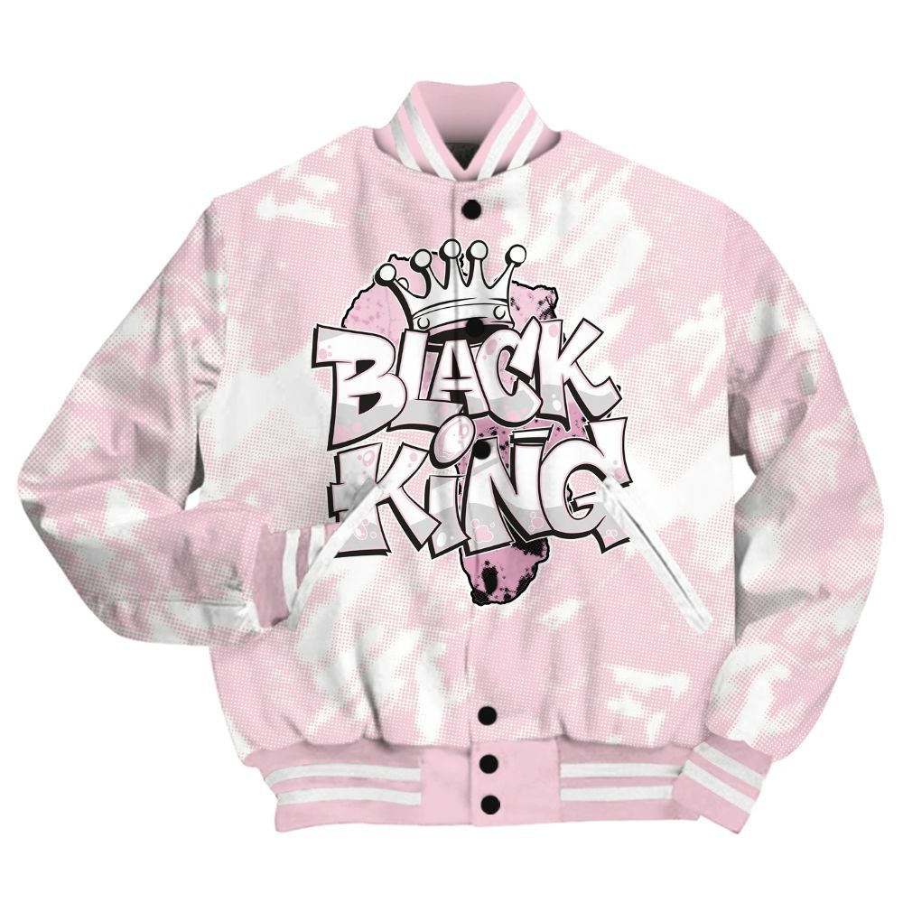 Varsity Jacket To Match Orchid 4s Shirt - B-King Shirt Unisex Oufit All Over Print