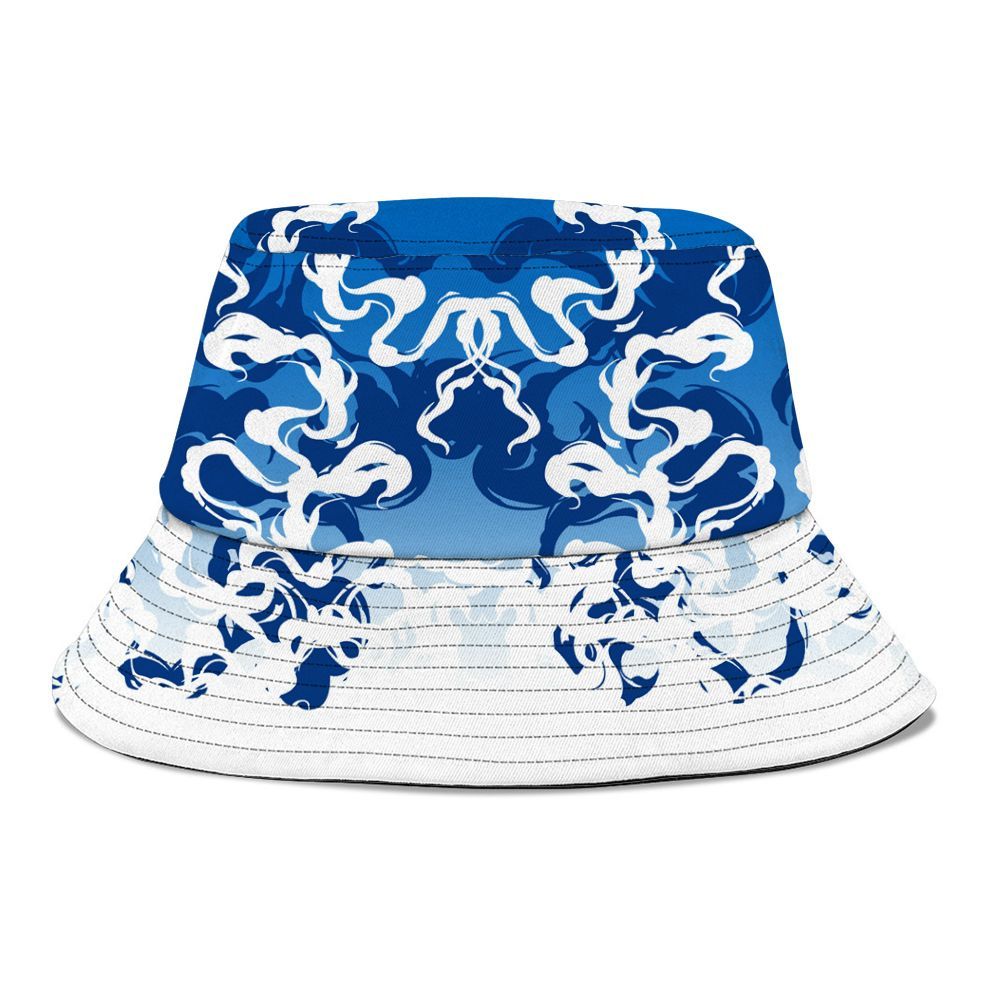 Bucket Hat To Match Blueberry 12s - Color Smoke Graphic