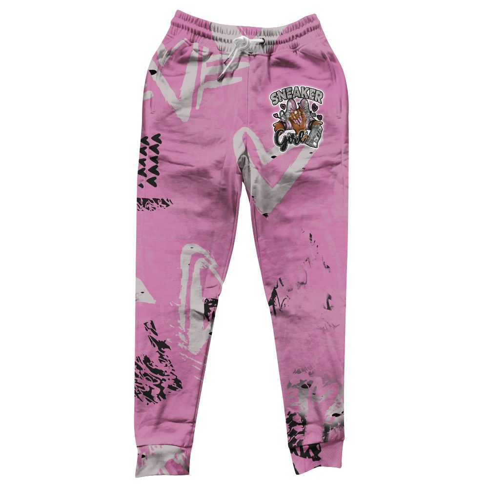 Sweatpant To Match Neutral Grey Black White Orchid 4s - Sneakerz Girlz All Over Print