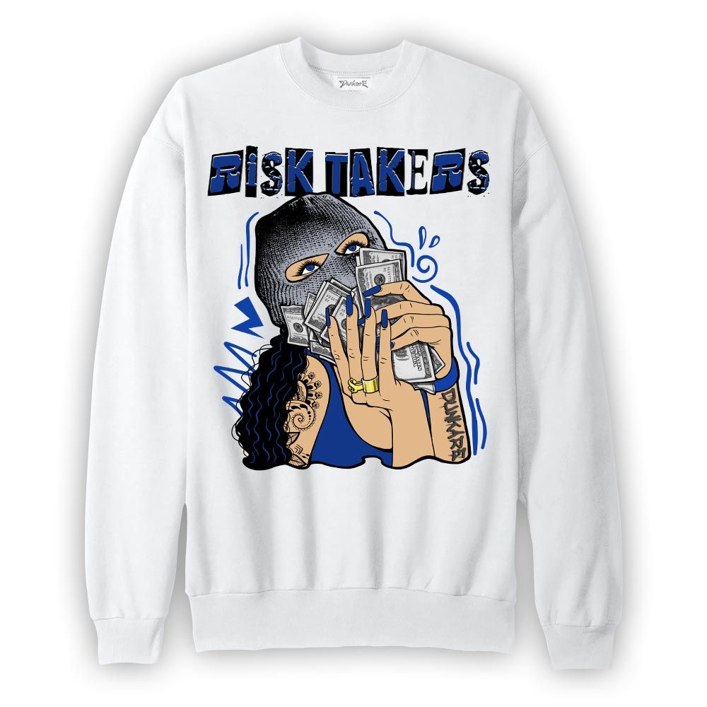 Sweatshirt To match Air Foamposite One Royal Sweatshirt - Risk Takers Unique Graphic