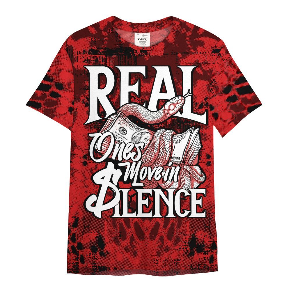 Shirt To Match Low Bred 11s - Snake Move In Silence All Over Print