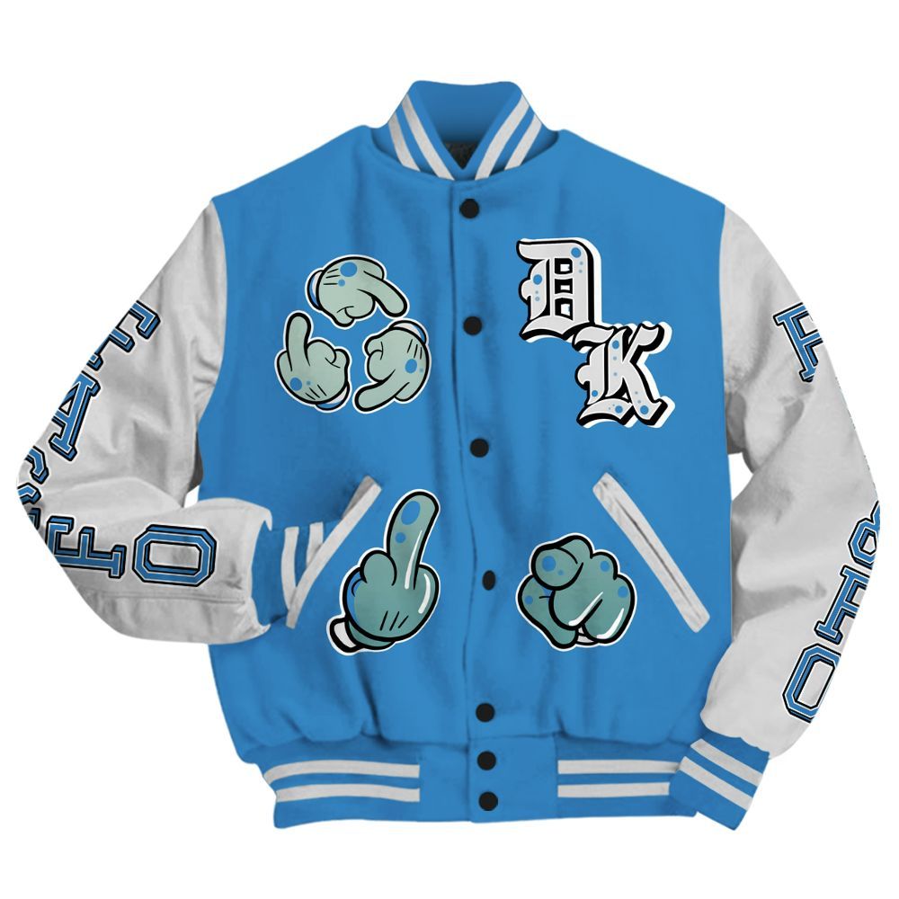 Varsity Jacket To Match Low Carolina 17s - F Around Find Out Graphic All Over Print