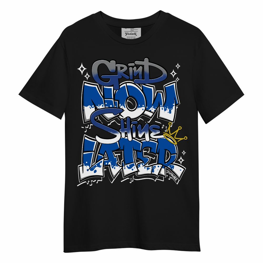Shirt To Match Racer Blue 5s - Grind Shine Sneaker Tee Streetwear Unisex Shirt