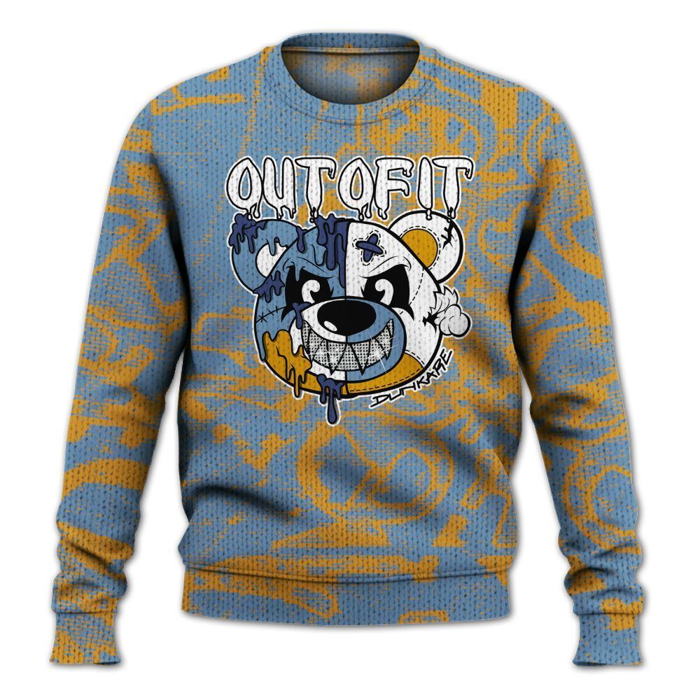 Knitted Sweater To Match High OG First In Flight 1s - Out Of It Bear Avant-Garde