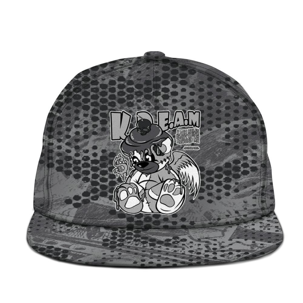 Snapback To Match White Thunder 4s - Loot Bear Graphic