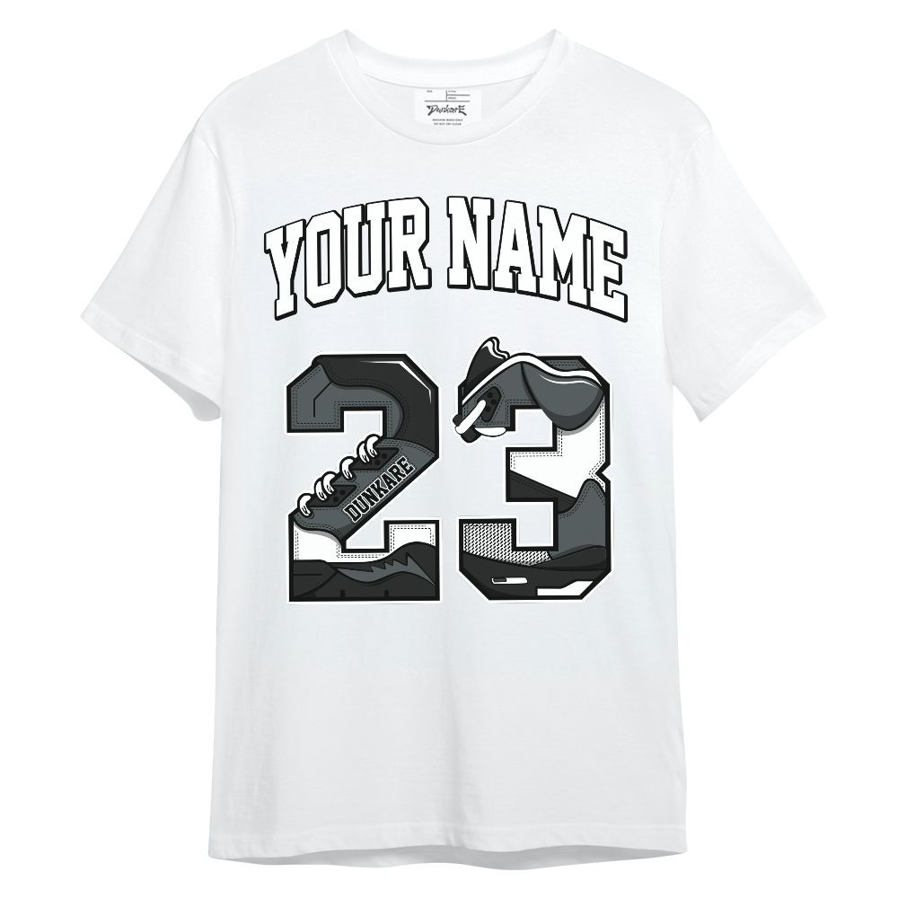 Shirt To Match Black RM Nigel Sylvester 4s - Custom Name Number 23 5s Unisex Shirt