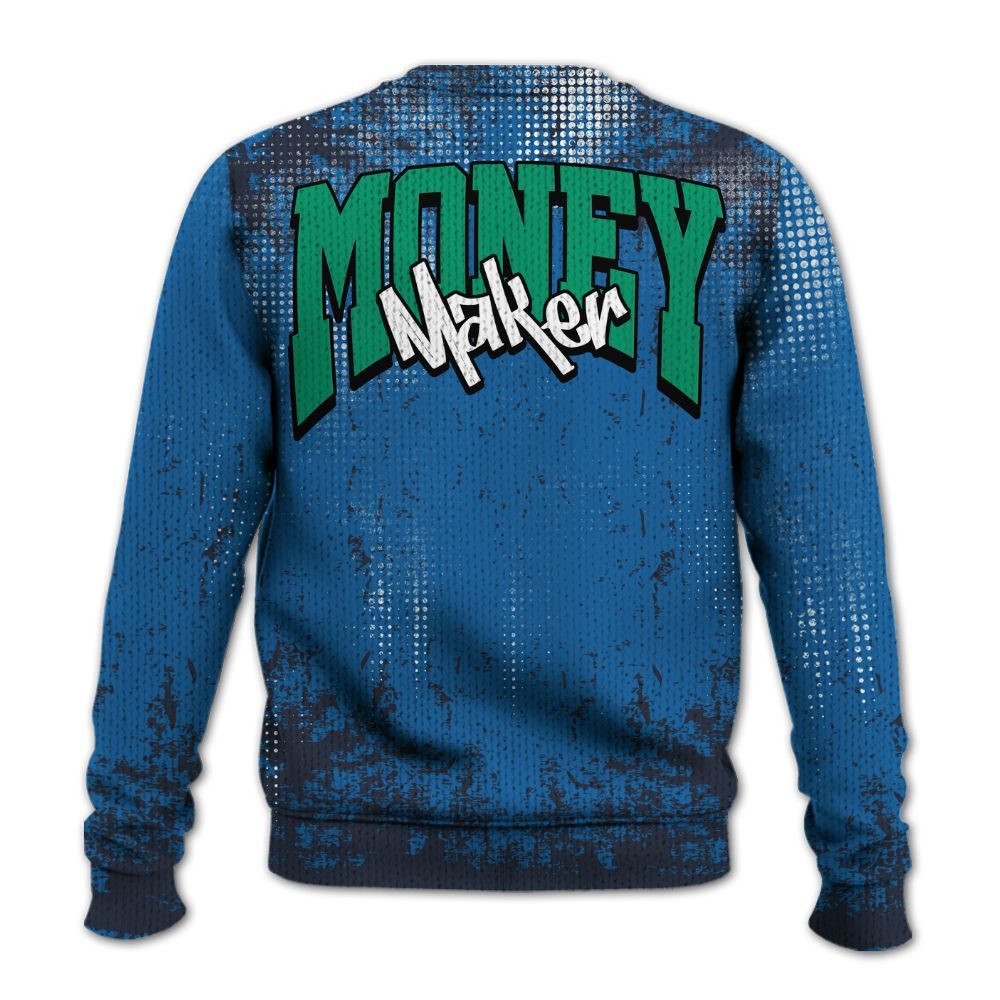 Sweater To Match 95 Big Bubble Slate - Move In Silence Money Street Retro Graphic