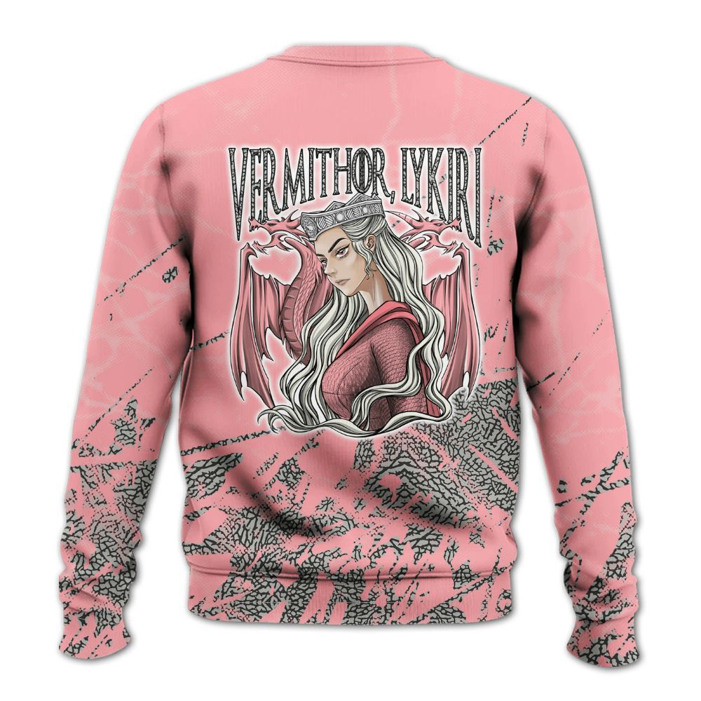 Sweatshirt To Match Retro Wings 3s - Dragon's Mom! Profound All Over Print