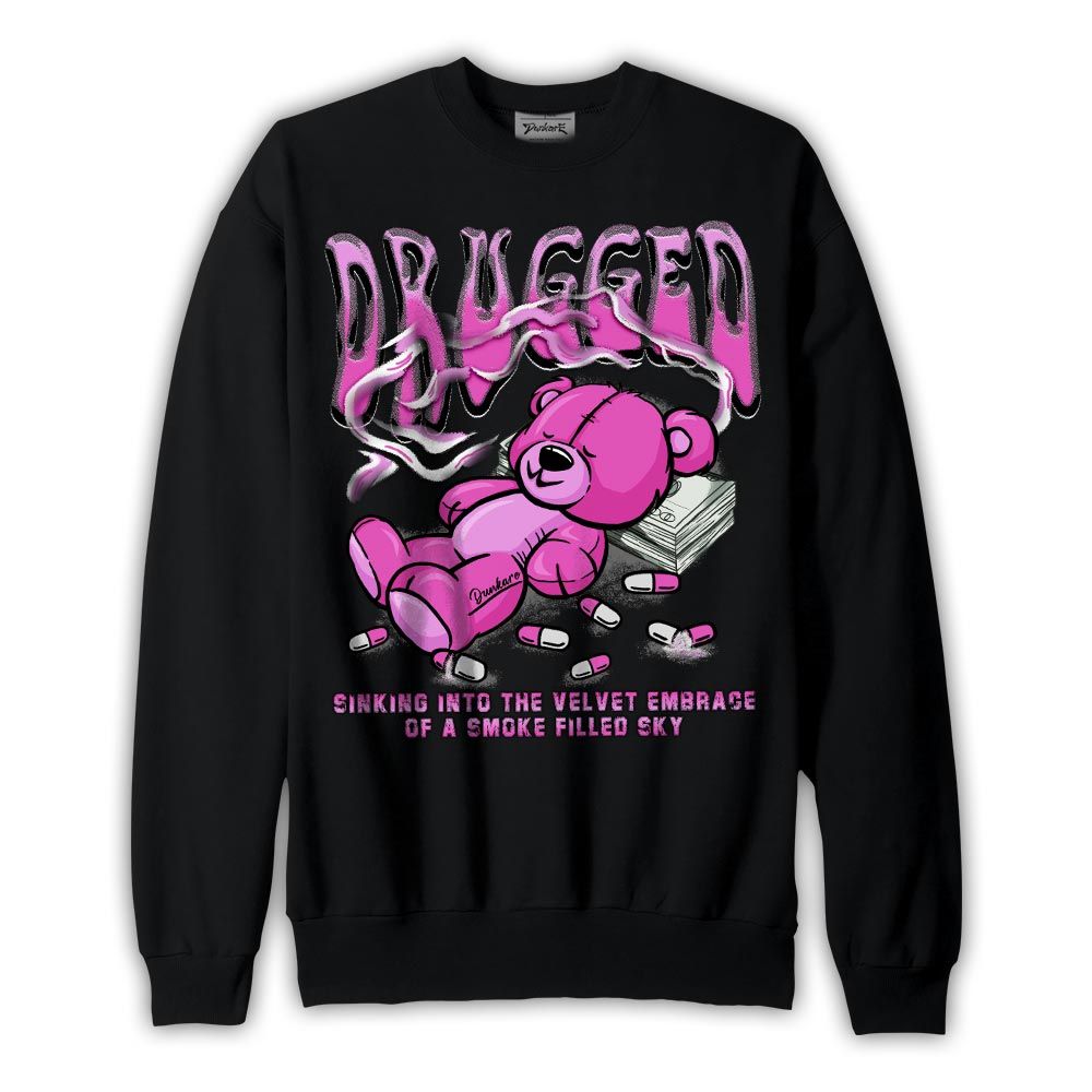 Sweatshirt To match Sweatshirt Drugged, Hyper Violet 4s Sweatshirt, To Match Sneaker Hyper Violet 4s, Sweatshirt NCMD