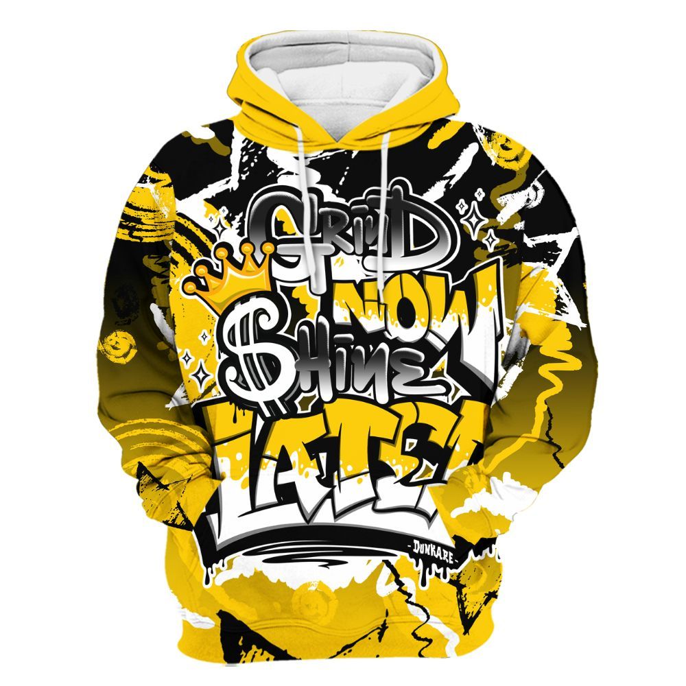 Hoodie To Match Corteiz Air Max 95 Tour Yellow - Grind Shine Later Drip All Over Print
