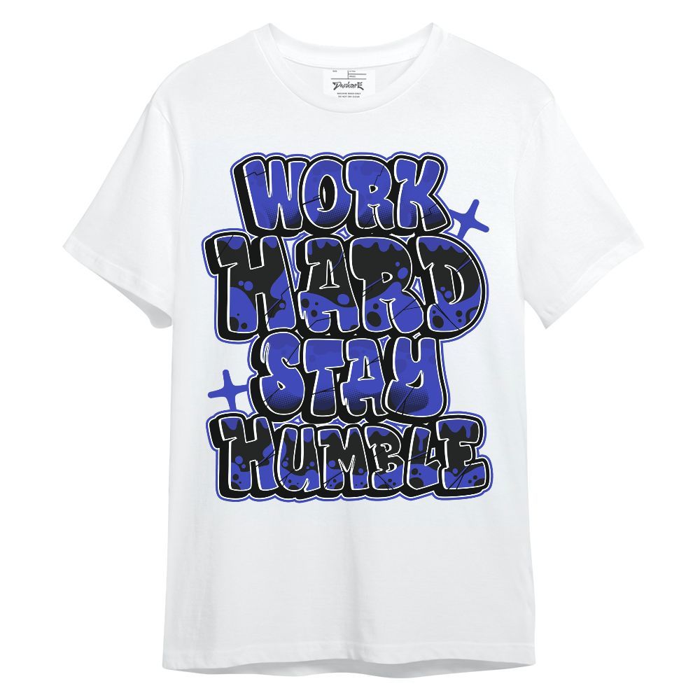 Shirt To Match Retro Black Concord 12s - Working Hard And Humble Graphic Unisex Shirt