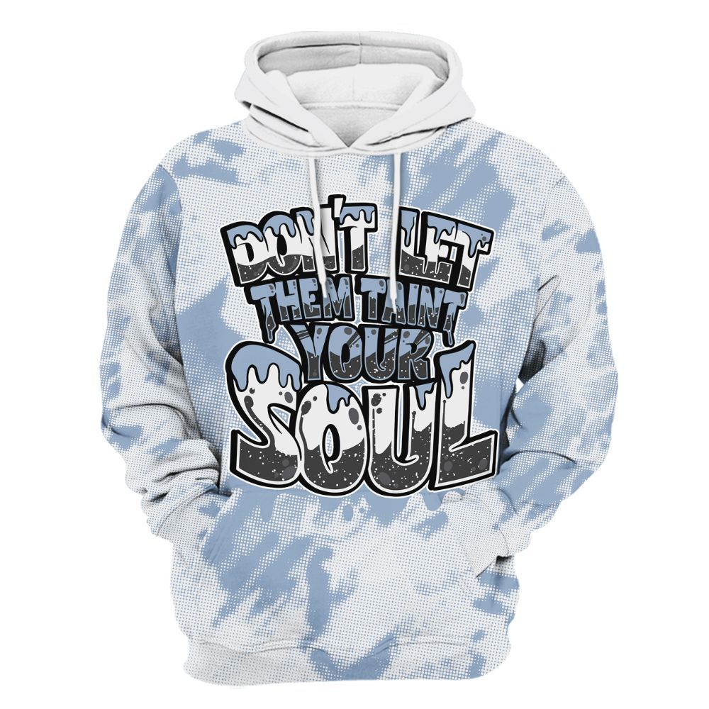Hoodie To Match Reverse Black White 6s - Never Taint Your Soul Shirt Unisex Oufit All Over Print