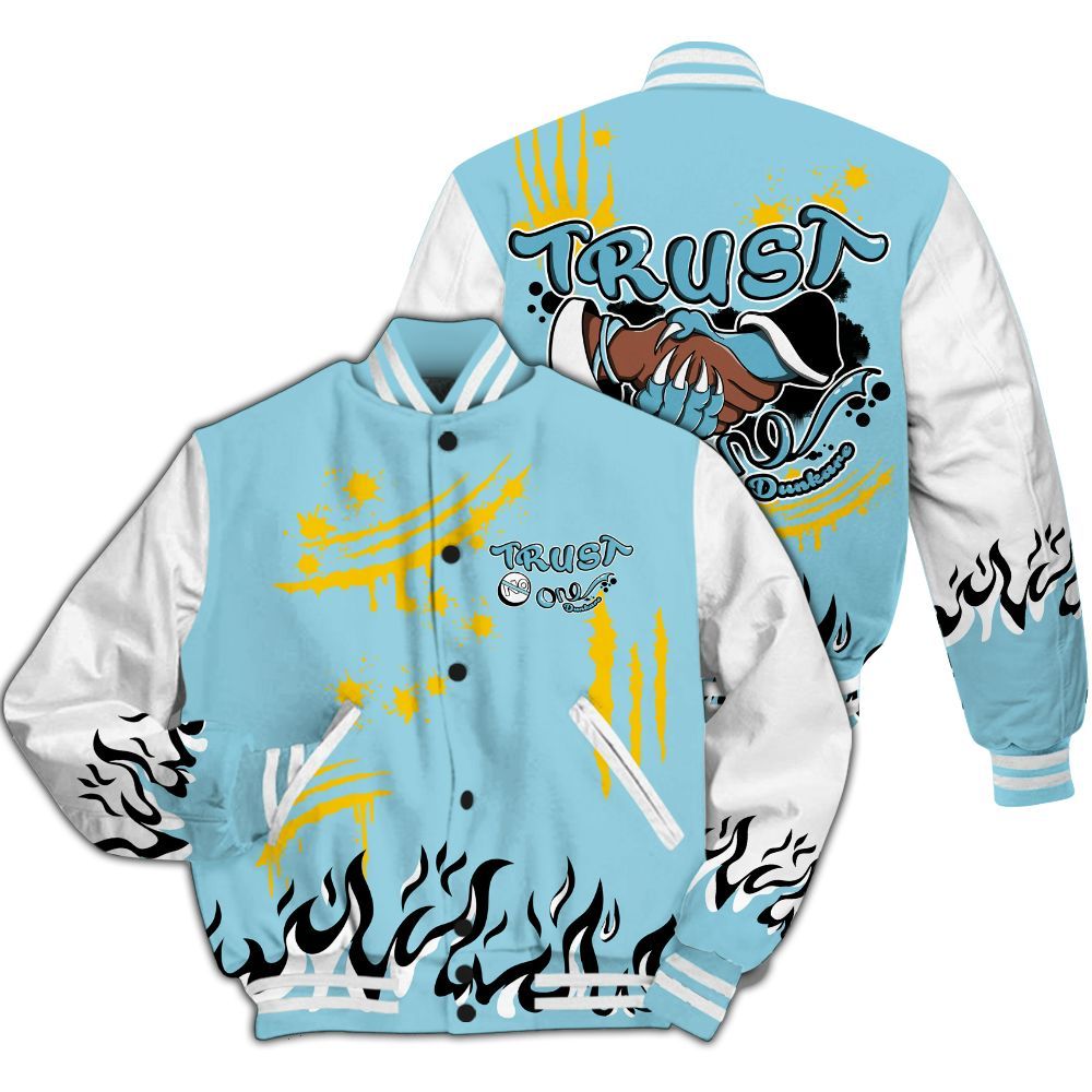 Varsity Jacket To Match Dunk High Homer Simpson - Graphic Trust No One All Over Print