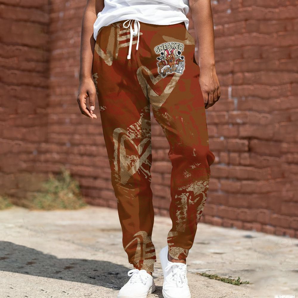 Sweatpant To Match Archaeo Brown 5s - Sneakerz Girlz All Over Print