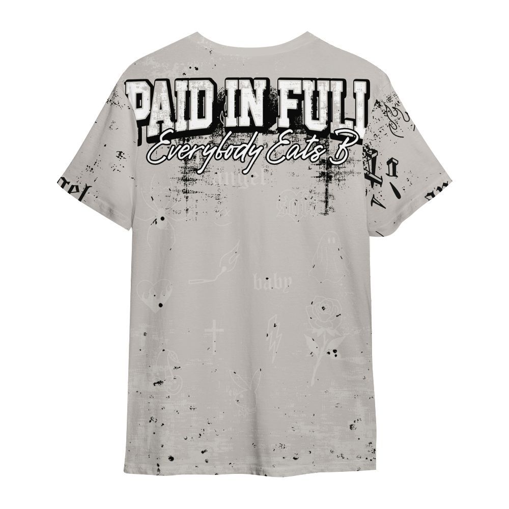 Shirt To Match The Classic 40s - Paid In Full Money All Over Print