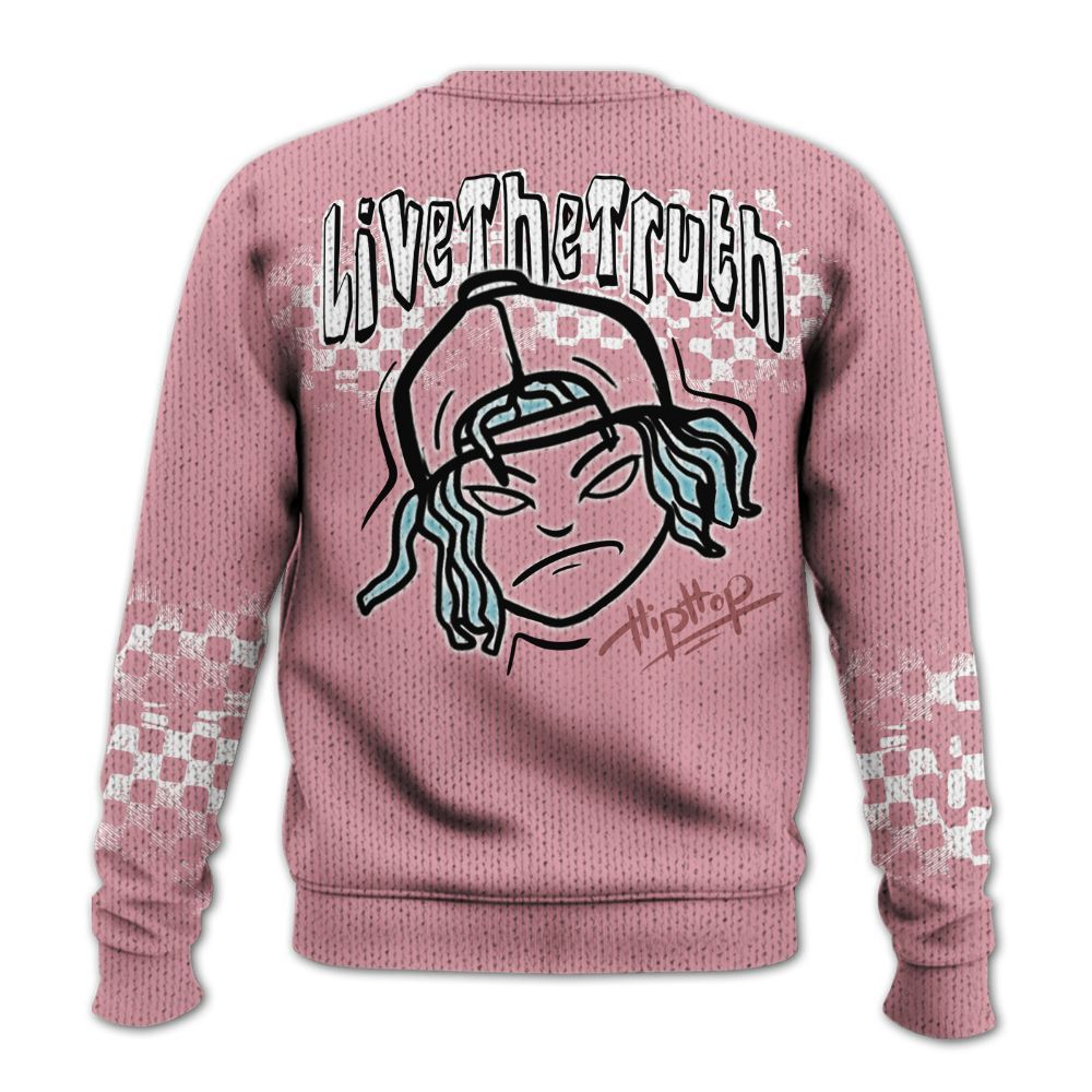 Knitted Sweater To Match Doernbecher 6s - Feel Life Street Style