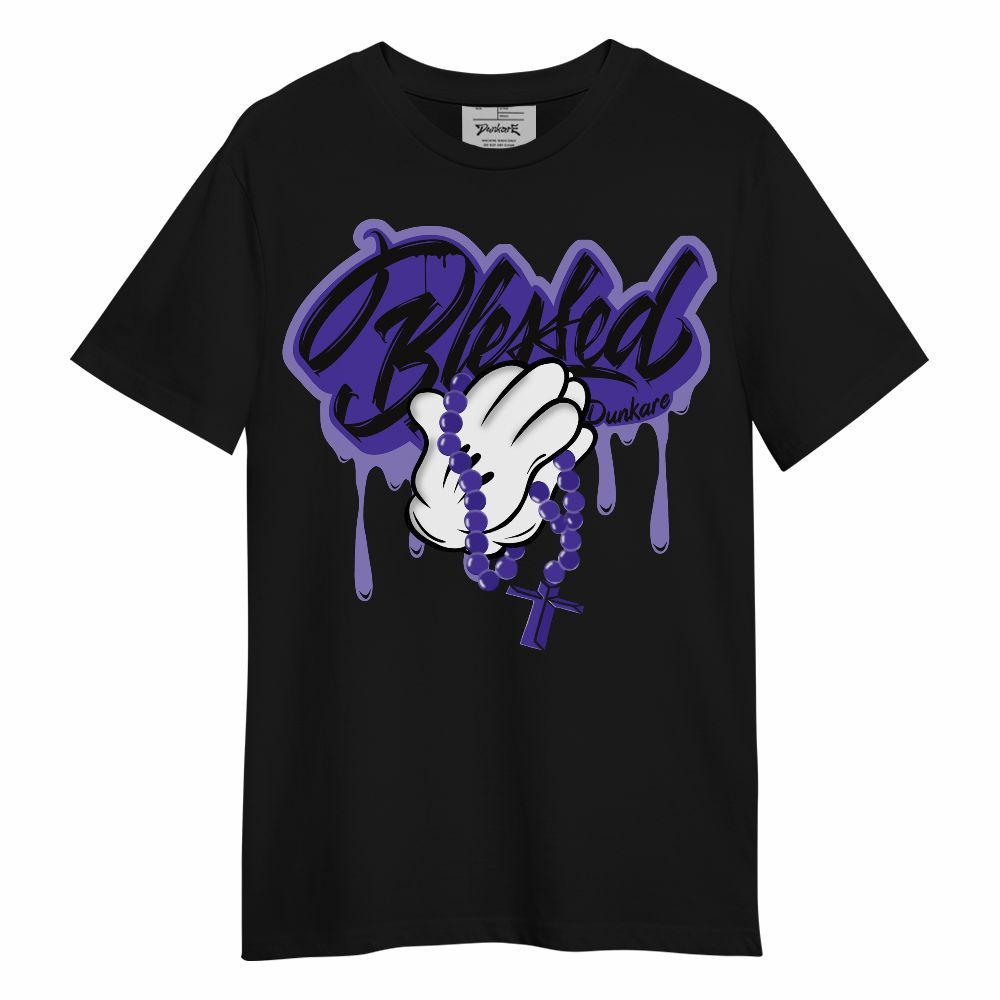 Shirt To Match Field Purple 12s - God Blessed Drip Unisex Shirt