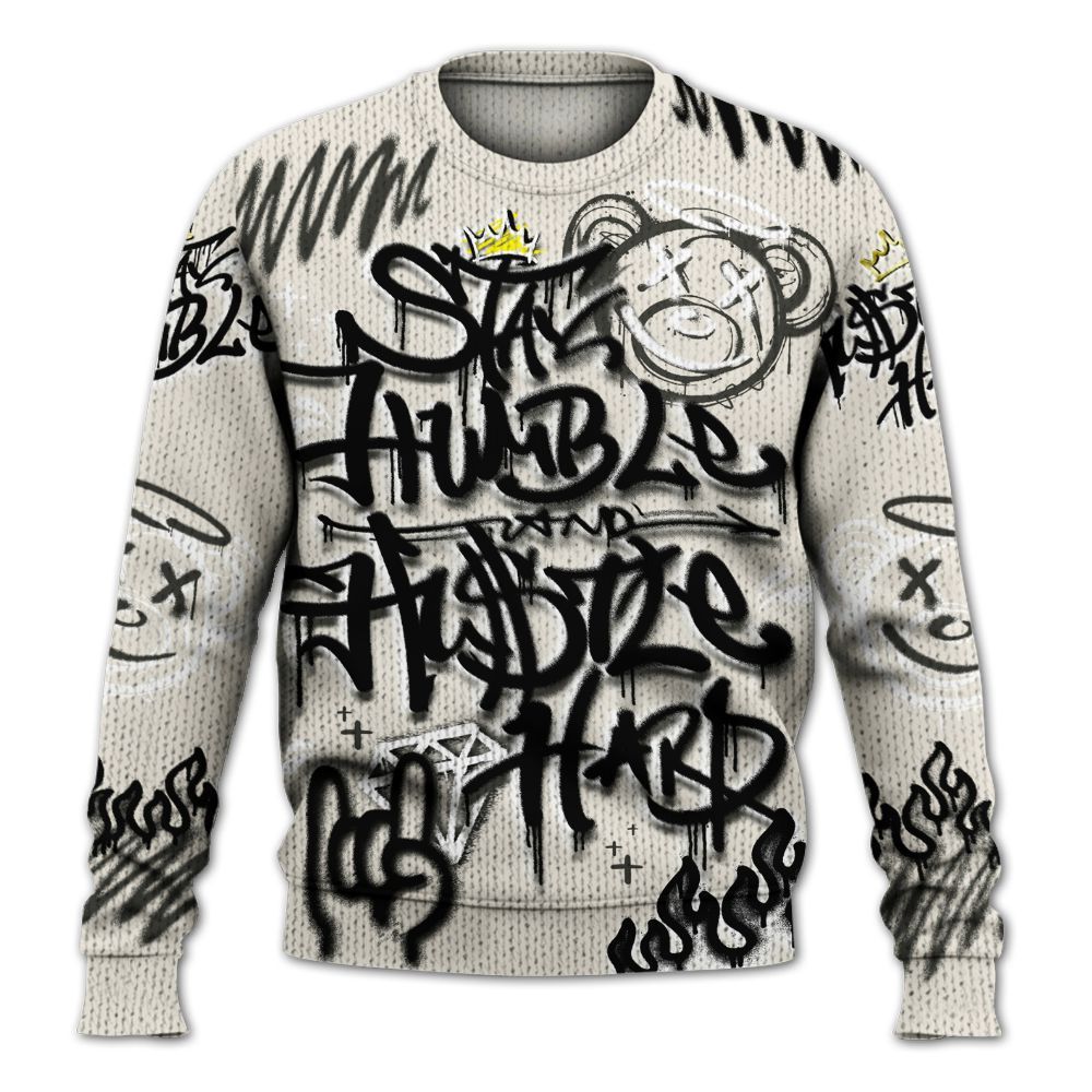 Knitted Sweater To Match Air Max Plus Moonlight Swarovski - Humble Drip Streetwear Graffity