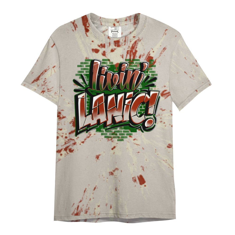 Shirt To Match El Grito 5s - Living Large Graphic Luxury All Over Print