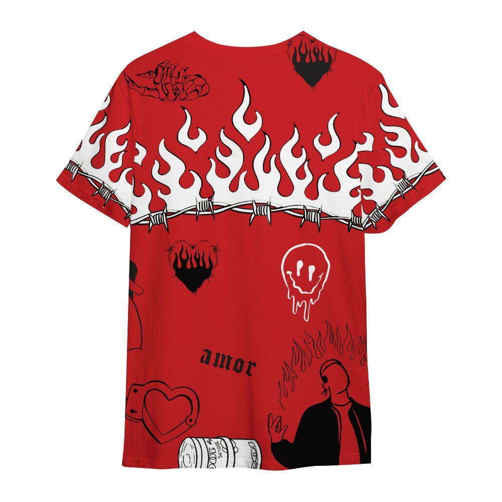 Shirt To Match Bloodline 12s - Snake Trust No One All Over Print