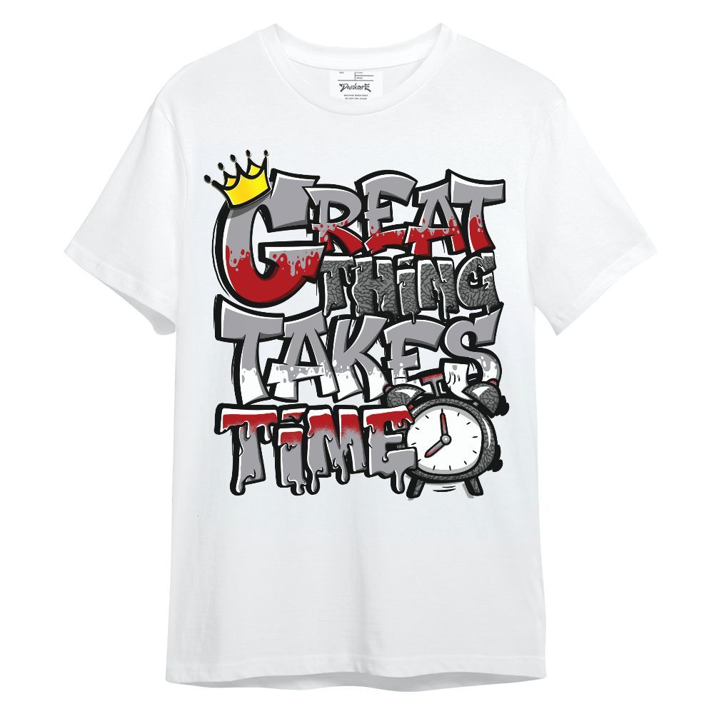 Shirt To Match Cement Grey 3s - Great Things Unisex Shirt