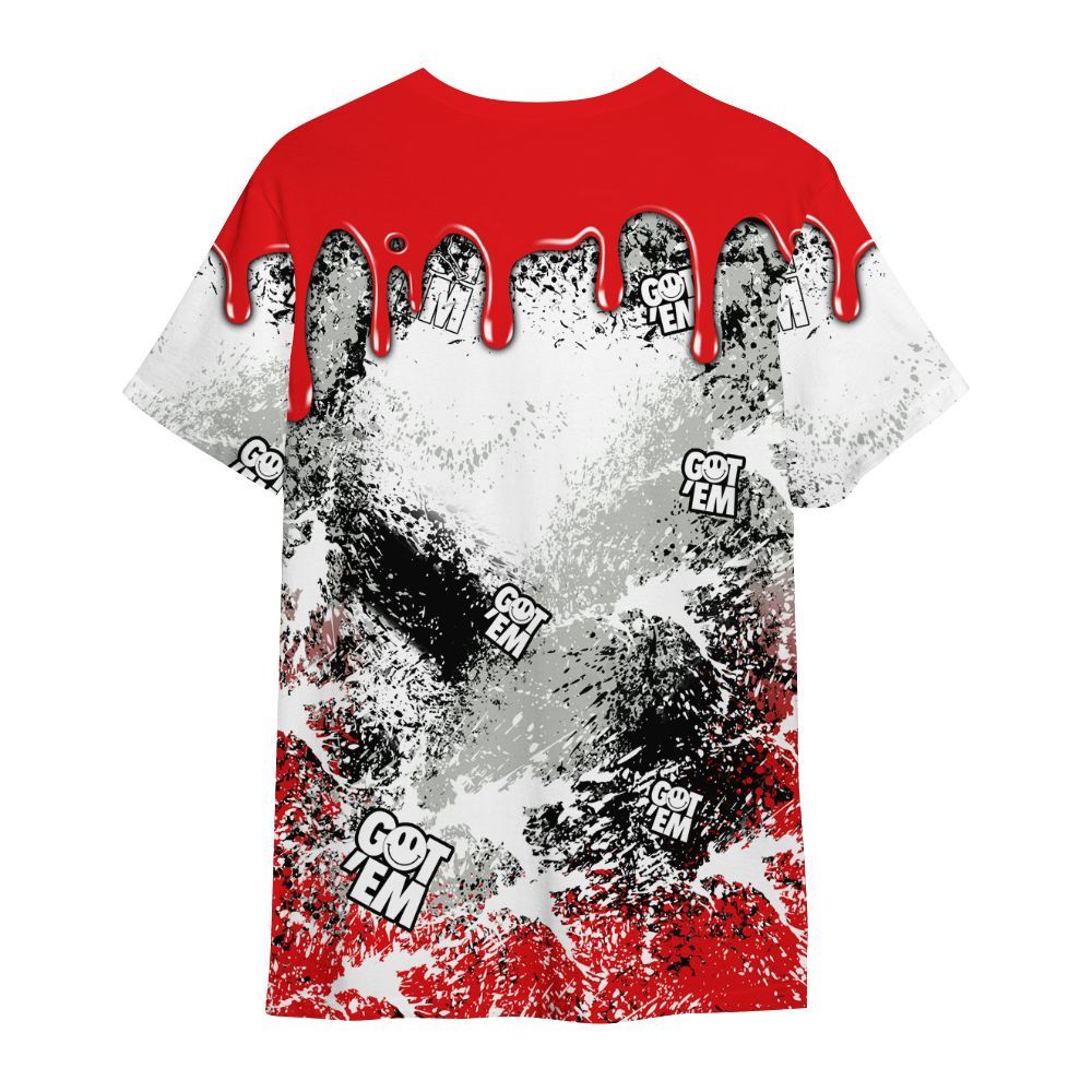 Shirt To Match Air Max 1 86 Cosmic Clay - Dripping 23 Drip All Over Print