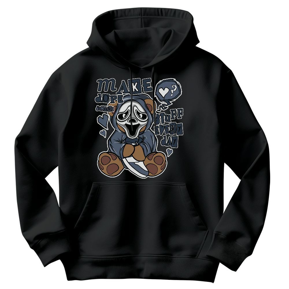 Sweatshirt To Match Low Diffused Blue 11s - Make Dopes Bear Graphic