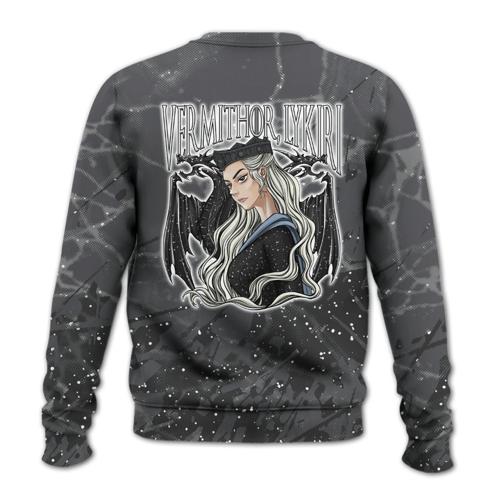 Sweatshirt To Match Reverse Oreo 6s - Dragon's Mom! Profound All Over Print