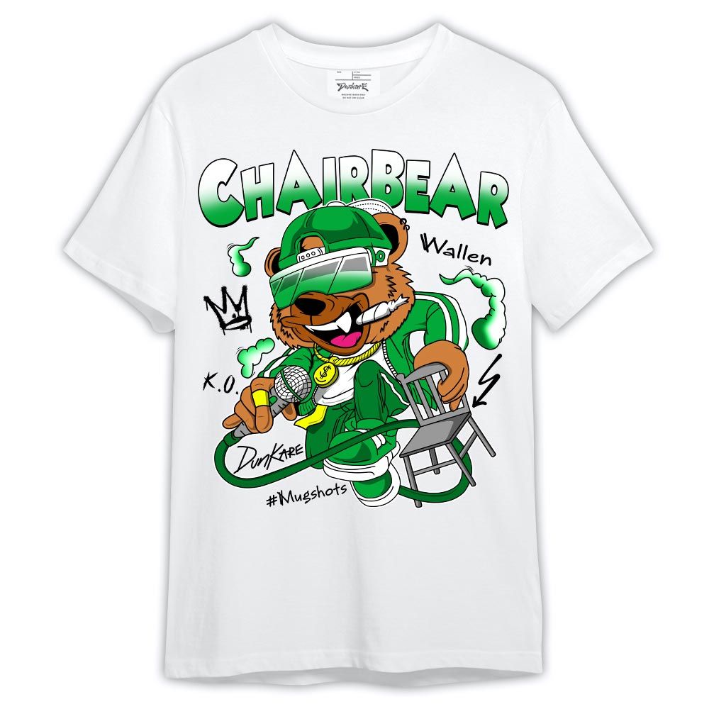 Shirt To Match Shirt ChairBear Wallen Mugshot, Lucky Green 5s T-- To Match Sneaker Lucky Green 5s Graphic Tee LTRP