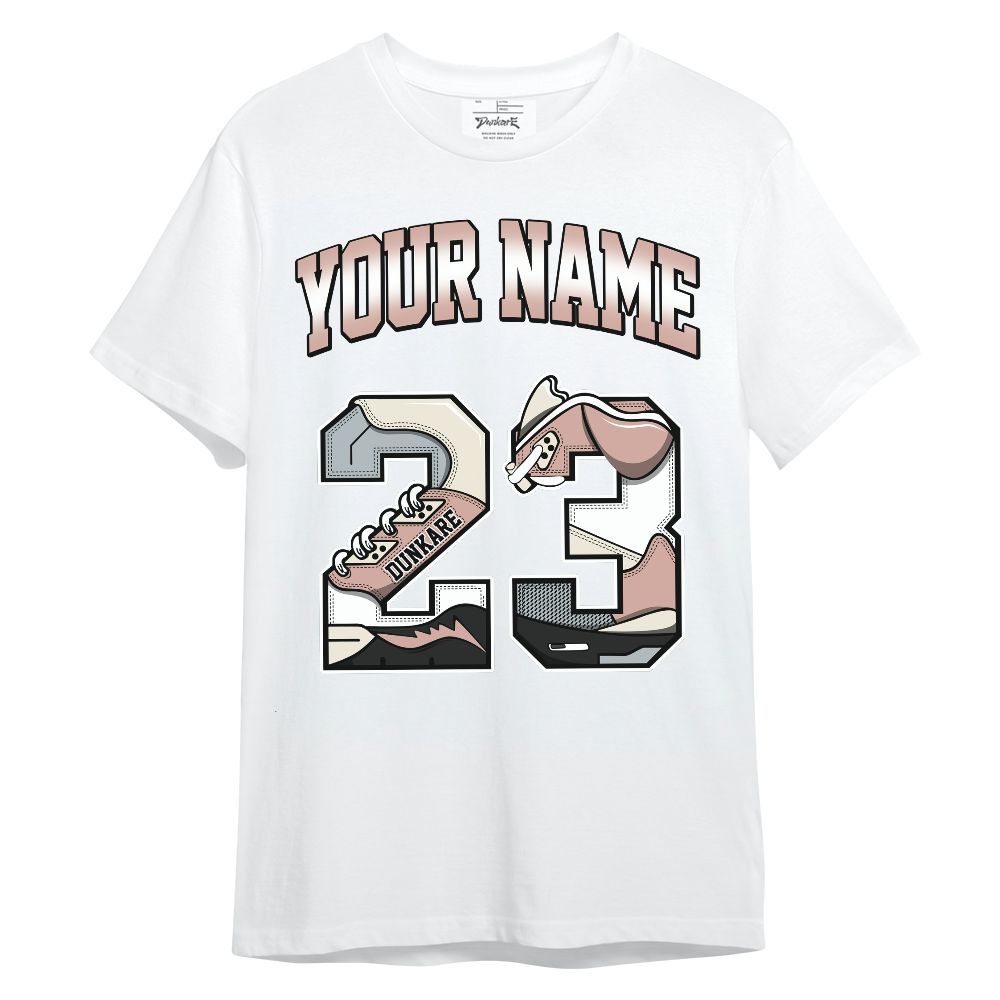 Shirt To Match Air Force Low 1 Arctic Orange, Custom Name Number 23 5s Unisex Shirt