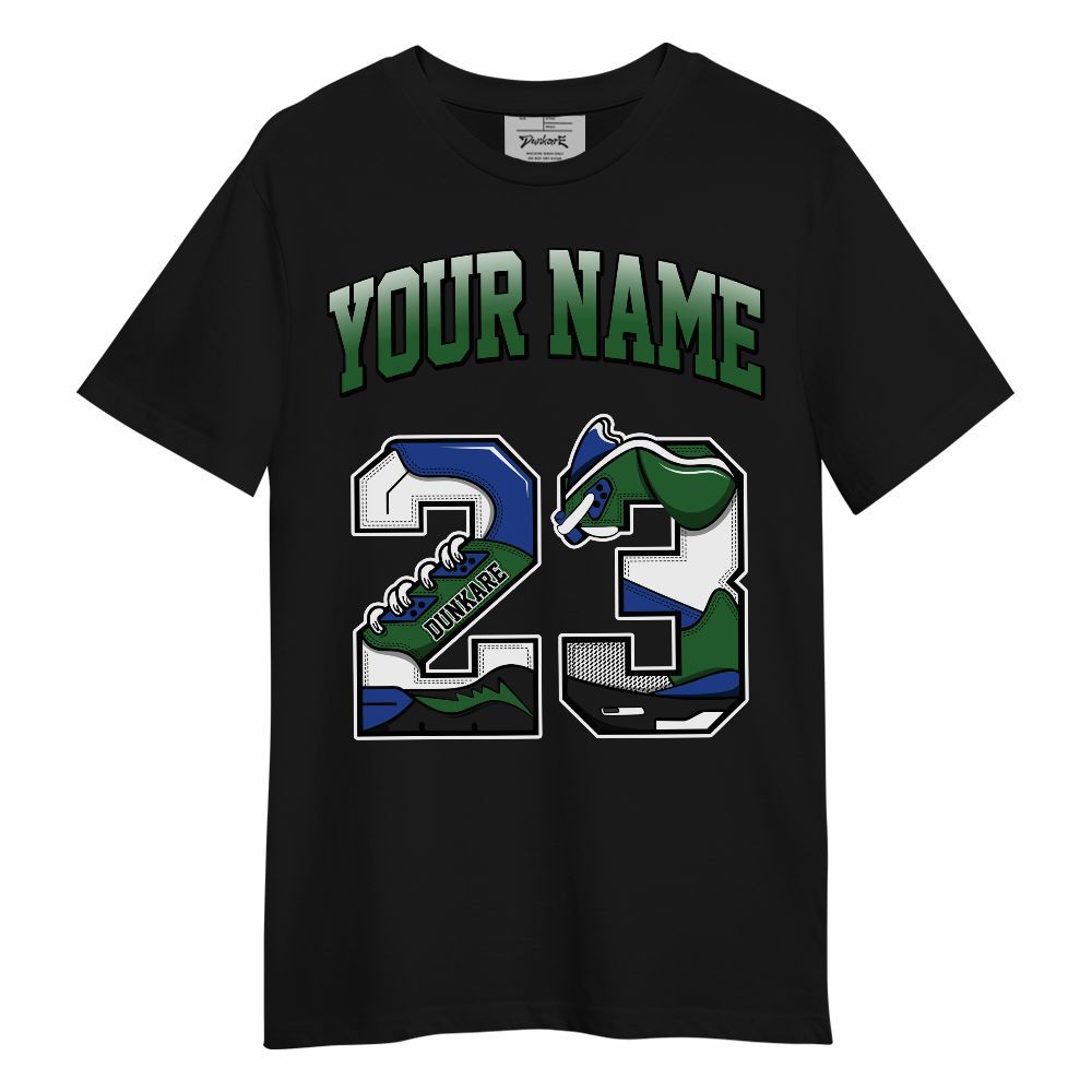 Shirt To Match Dunk Low Tennis Classic Custom Name Number 23 5s Unisex Shirt