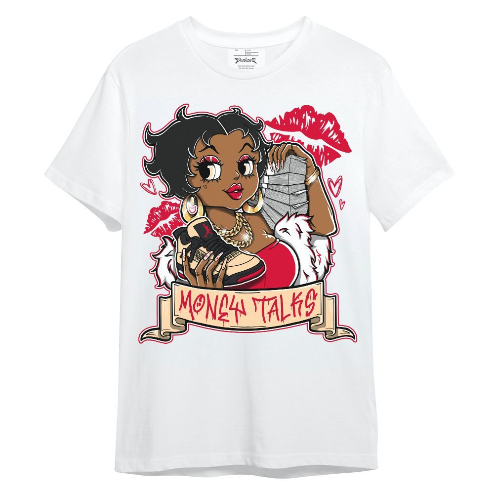 Shirt To Match Retro Pizza GS 4s - Moneys Talks Girl Graphic